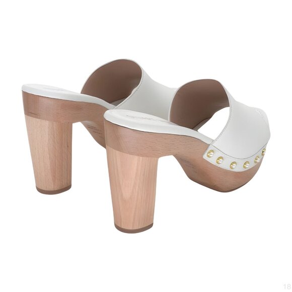 Stuart Weitzman Pearl Clog 85 Sandal Women's Shoes Size 10 B - Picture 2 of 5